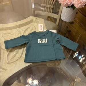 Carter's Kids Teal Long Sleeve Shirt - Mom's Mini
